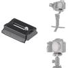 Fotga RS Piastra superiore a sgancio rapido per DJI Ronin RS3 / RS 3 Mini/RS 3 Pro/RS 2 / RSC 2 / RS 4 / RS 4 Pro/RS 4 Mini stabilizzatore cardanico DSLR Mirrorless Camera Treppiede Mount