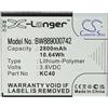 vhbw batteria sostituisce Motorola KC40 per smartphone cellulare (2800mAh, 3,8V, Li-Poly)