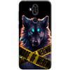 Mixroom - Cover Custodia Case In TPU Silicone Morbida Per Huawei Mate 20 Lite M494 Lupo Werewolf