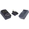 PowerSmart® - Caricatore da viaggio per Nokia BLD-3, BN-01, BP-3001L, BP-3L, BP-4L, BP-5L, BP-5M, BP-5T, BP-5Z, BP-6M, BR-5C, 100, con 4 prese EU UK US AU