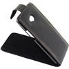 ebestStar - Cover Compatibile con HTC One M7 Custodia Protezione Pelle PU Risvolto Verticale, Nero