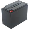 Kfwfuaee 18650 12 V 50 AH scatola di batteria vuota scatola batteria con protezione ergonomica per manico, scatola di facile utilizzo