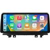 LGBBTI 12.3" Android 14 Autoradio con navigazione GPS Comandi al volante/SWC AHD Telecamera di retromarcia Bluetooth Carplay Radio FM WIFI Controllo vocale per BMW X1 X2 F48 F49 2013-2020(B(4G+64G))