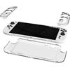 GIOPUEY Cover Compatibile con Nintendo Switch 2, Alta Trasparenza Custodia, Materiale PC Rigido Case，Nessun Ingiallimento, Nessuno Sbiadimento - Transparent