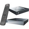 HTS e-com Intermedia Arts V12 Android 11 Box 4K UHD, Quad Core ARM Cortex 2.0GHz, 2GB RAM, 16GB eMMC, BT 5.1, Gigabit LAN, 5G WLAN, BT Telecomando, H. 265, Widevine L1, ARM G31 MP2 GPU, HTS e-com cavo HDMI