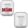 Head Case Designs Licenza Ufficiale The Batman Batman Logo Trasparente Dura Cristallina Compatibile con Apple AirPods 1 1st Gen / 2 2nd Gen Charging Case