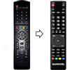 SPARE PARTS SU2018 Telecomando compatibile per TV AKAI solo per modelli in descrizione