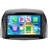 Generic Autoradio 2 Din per Renault Koleos 2009-2014 2015 2016 Carplay&Android Auto 9 IPS Touchscreen Stereo Auto con navigazione GPS BT DSP Mirror Link Wifi USB FM SWC Backup Cam(A1 1+32G)