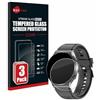 savvies Pellicola Vetro Temperato per Kardena Care Pro 2 (rotondo) (3 Pezzi) Protezione, Schermo Protettivo, Glass Durezza 9H
