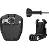 Honghauth Supporto a clip per parabrezza moto a sgancio rapido per Go Pro Hero 13 12 11 10 9 8 7, Insta360 X4 X3 X2 X ONE RS R, DJI Osmo Action e smartphone