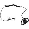 HDOYTXXM 3 5 mm Ascolta solo Radio Auricolari D Shape Cuffie ABS & Metal Made NUMAL HABLE