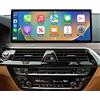 Road Top Carplay Autoradio, 12,3 pollici Ultra stretto Car Touchscreen per BMW 5 Serie G30 con EVO sistema (2017-2020 anno), Autoradio con Cornice Stretta per Apple Carplay/Android Auto/Mirrorlink