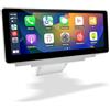 Hualingan Kit CarPlay touch screen da 8,3 a 10,25 per Audi Q2 MIB2 radio wireless Android Telecamere di backup automatiche WiFi Android 13 App Navigazione Netflix YouTube Spotify Prime Video Whatsapp Reddit