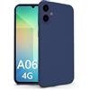N NEWTOP Cover Compatibile per Samsung Galaxy A06 4G, Custodia TPU SOFT Gel Silicone Ultra Sottile Flessibile Case Posteriore Protezione Fotocamera Anti Urto Guscio Scocca Colorato (Blu)