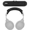 Voarmaks Federa per cuscino compatibile con Audeze Penrose, Penrose X, Mobius, cuffie magnetiche Audeze Sine Planar, HyperX Cloud Orbit S, cuscino spesso 6 mm, anello per appendere