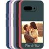 Sunrive Personalizzate Cover per Google Pixel 9a,Personalizzata case con Foto Testi Frase Logo Disegni e Grafiche,Antiurto Tocco Morbido Protettiva matte +1 x Cordino Universale