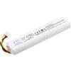 TCTK TECHTEK Batteria 1200mAh compatibile con [Telenot] AKG233, DSS2, MS 221 sostituisce 100056112, BP3 FBA