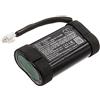 TECHTEK Batteria 2600mAh compatibile con [Bang & Olufsen] 11400, 1140026, BeoPlay P6 sostituisce 2INR19/66, C129D1