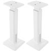Dettchan Coppia di supporti per altoparlanti, media fibra bacheca, supporto per altoparlanti, surround, altezza regolabile 65-85 cm, per bar, sale conferenze, cerimonie di matrimonio