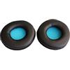 V-MOTA Cuscinetti per auricolari compatibili con cuffie Sony MDR-ZX600 MDR-ZX110 MDR-ZX660 MDR-ZX300 MDR-ZX310, ricambio per cuscini di ricambio (1 paio) (blu)