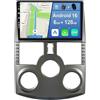 YUNTX [6GB+128GB] Android 14 Autoradio per Toyota Rush/Daihatsu/Terios (2006-2016)-[Incorporato Carplay/Android Auto/DSP/GPS]-9 IPS 2.5D Touch Screen-CAM+MIC-DAB/Mirror Link/Bluetooth 5.0/WiFi/USB