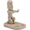 Generic Supporto per telefono con statuetta - Supporto multiuso per telefono con isola di Pasqua, decorazione divertente da tavolo, supporto per smartphone per guardare video, effettuare videochiamate