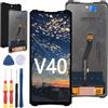 Yuxyiony Nuovo Schermo di Ricambio Per DOOGEE V40 Display LCD Riparazione Dello Schermo e Strumento di Ricambio Accessori