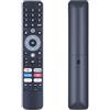 TCNOUMT Telecomando vocale di ricambio compatibile con BLAUPUNKT TV 32UBG6000S 43UBG6000S 50UBG6000S, ChiQ L32H7G L32H8CG U43H7C L40QH7G L40M9G OK. OTV 43AU-5023C 40GF-5023C 3C 32GHz. - 5023C 50AU