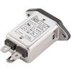 uxcell sourcingmap CW1D-10A-T AC250V 10A 50/60Hz Ingresso linea di alimentazione filtro EMI