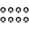 Beelooom 8pcs 36mm 16 Ohm 1W Alluminio Housing Interno Magnete Speaker