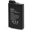 SHAWOROCE Batteria Li-Po da 3,7 V, 1200 mAh, compatibile con Sony PSP-S110 PSP 2000 2001 2002 2003 2004 2006 2007 3000 3001 3002 3003 3004 305 305 300005 3 300000005 8 301 0 Console Controller