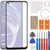 swark Set di riparazione per display in vetro frontale compatibile con Oppo A73 5G con set di attrezzi