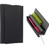 KAIDON Custodia protettiva in pelle PU di stile per ILUMA One - Design elegante, perfetta vestibilità [X1-A9] (Black)