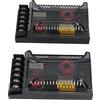 Asixxsix Crossover Audio per Auto 2 Pezzi, 300 Watt Crossover a 2 Vie Altoparlante Audio per Auto Passivo Divisore di Frequenza Tweeter con Protezione da Sovracorrente, Crossover Passivo