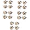 HOMSFOU 20 Pezzi Cavo Di Ricarica Testa Magnetica Adattatori USB Cavo Di Ricarica Magnetico Tipo C Adattatore Magnetico Adattatore Del Telefono Rotante Adattatore Magnetico USB