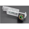 Dfvajwc Telecamera Retromarcia Per VW Per Golf 6 7 Per POLO 6R Per Beetle Per A5 CC Per Passat B6 B7 B8 CC Magotan Per Scirocco Per T-Roc Telecamera Posteriore AHD Lente Dorata Telecamera Posteriore(1080)