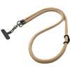 System-S Mantelle Fascia Spalla Collo Extra Spessa per Smartphone Custodia in Nylon Marrone