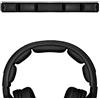 GEEKRIA Imbottitura di ricambio per archetto Geekria compatibile con cuffie SteelSeries Siberia 800, Siberia 840 (nera)