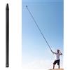 Tonysa Stick Selfie Lungo Esteso, Palo Selfie da 16,4 Piedi, 500 Cmmonopod con Vite da 1/4 di Pollice per Fotocamere X4 X3 X2