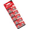 Qsvbeeqj 10 batterie a bottone AG7 LR57 LR927 395 SR927W SR57 SR927 V399 D399 GP399 SR927PW SR327W 395/399 adatte per batterie di telecomando per orologio
