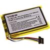 vhbw batteria compatibile con Mitac Mio 168RS, 169, 168, 168C, 168 Plus navigatore GPS (1800mAh, 3,7V, Li-Poly)