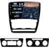 BXLIYER IPS Android 15 Autoradio Per Skoda Octavia (2006-2014) - 2G+64G - Senza fili CarPlay + Android Auto - GRATUITI Camera - DAB Volante 4G WiFi Fast-Boot DSP Split-Screen - 10.1 Pollici 2 Din