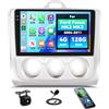 SIXTOP Android 15 4+128G Autoradio per Ford Focus Mk2 Mk3 Exi MT 2 3 (2004-2011), Touch Screen 9 Incell con CarPlay Wireless e Android Auto, Bluetooth 5.0, GPS, FM/RDS, 32EQ+, telecamera posteriore AHD