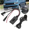 ZenithAur Auto attatore Aux Bluetooth alpino AI NET C 9857 9886 117 con microfono Bluetooth 5.0 Attatore Streaming audio mani