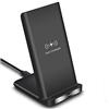 ARTGOS Caricabatterie wireless a doppia bobina Qi da 30 W, dock station for caricabatterie rapido for stazione di ricarica rapida del telefono Risparmio Di Spazio (Color : B, Size : 1)