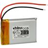 vhbw 1x batteria sostituisce Marshall VDL603040 per auricolari cuffie wireless (650mAh, 3,7V, Li-Ion)