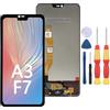 SiuVorZhi Display LCD compatibile con OPPO A3 / F7 Display LCD Touch Screen Assembly Riparazione Parti di ricambio con strumenti.