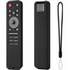 Generic Custodie protettive in silicone per telecomando LG MR25GA Magic, cover protettive per telecomando Magic LG MR25GA (nero)