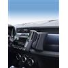 KUDA Supporto per cellulare adatto per Alfa Romeo Giulietta (tipo 940) dal 04/2010 al 2016 - Console telefonico per smartphone, cellulare, navigatore e altro ancora - Console in pelle nera, 080155