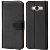 Verco custodia per Samsung Galaxy J5 (2016), Case per Galaxy J5 Cover PU Pelle Portafoglio Protettiva, Nero